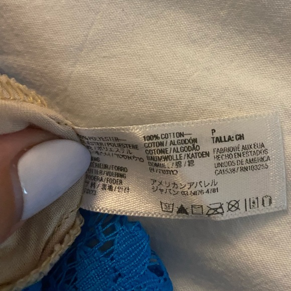 American Apparel Talla Lace Skater Dress - Picture 4 of 6